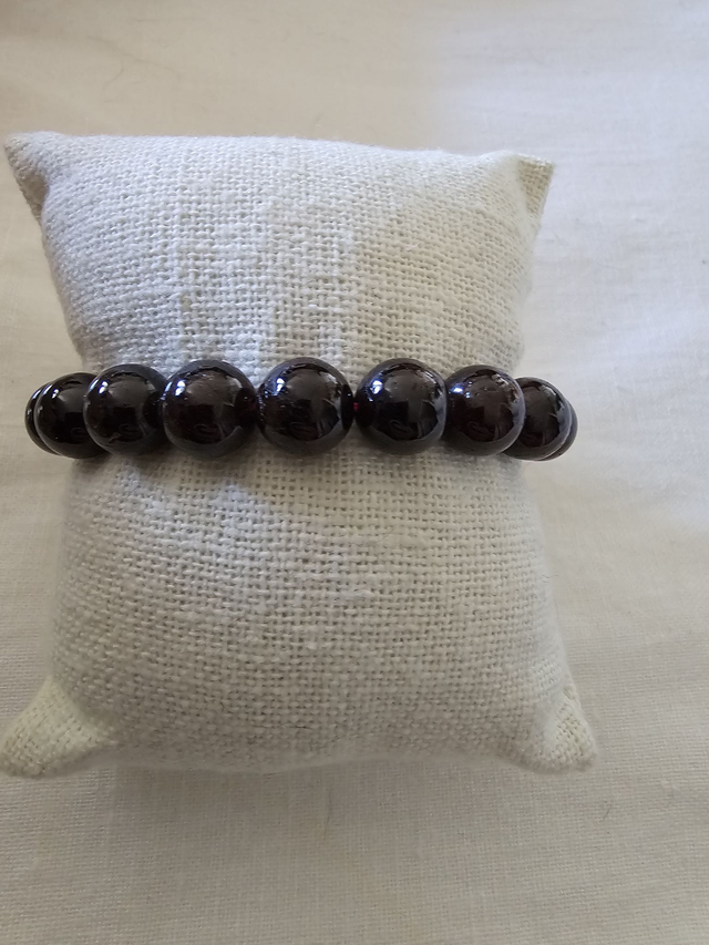 bracelet grenat rouge 10MM