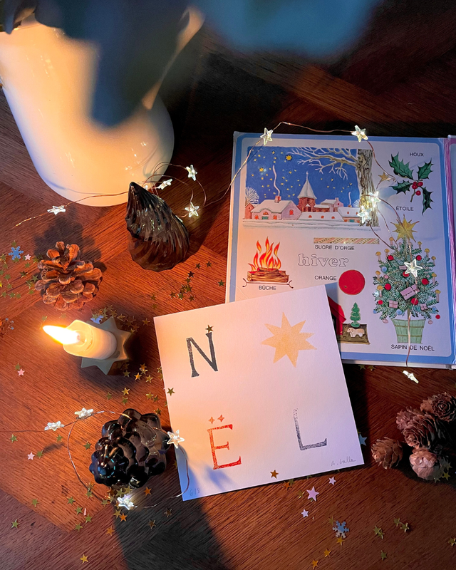 Carte postale, Noël