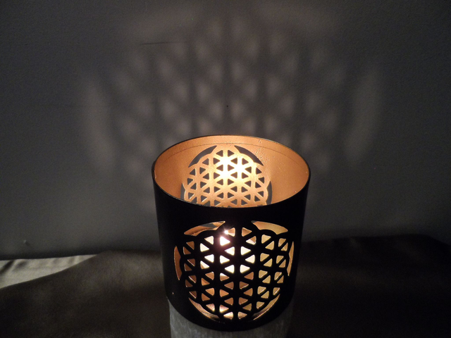 Bougeoir Fleur de Vie