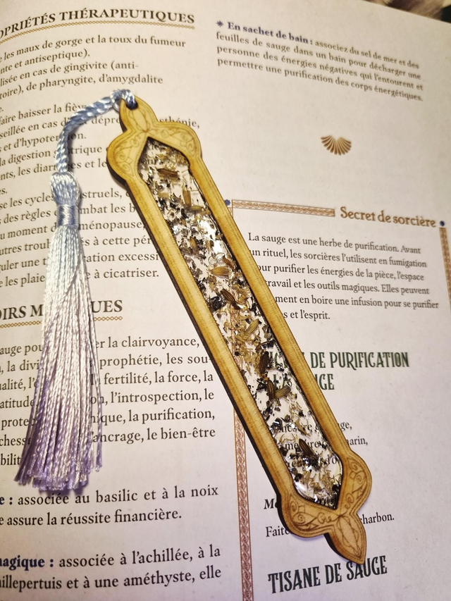 Marque-Grimoire #10 Lavande et Camomille