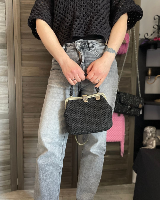 Sac à main Joséphine noir