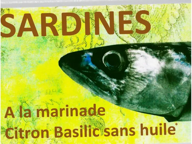 COLLECTOR Sardines à la marinade citron basilic* sans huile