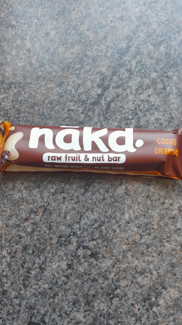 Naked Cocoa Orange 35g bar