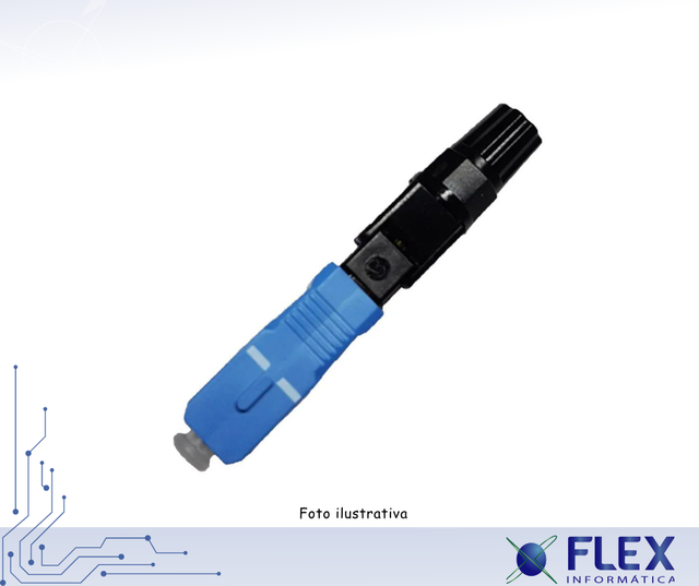 CONECTOR DE ROSCA CAMPO SM SC-UPC 55MM C/10 OFC-06U-21 - 62520021-1