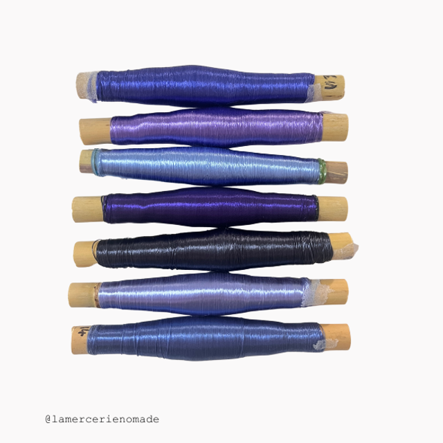 Fil végétal violet 