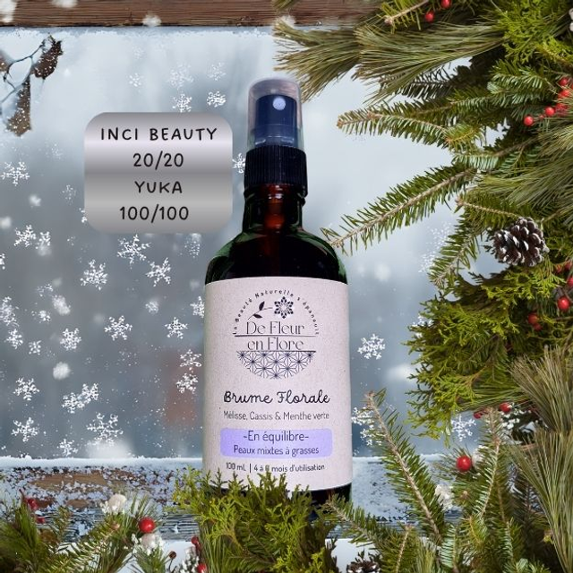 Brume Florale-Mélisse, Cassis et Menthe verte