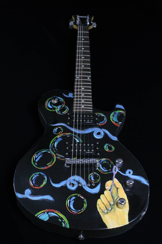 Guitare Electrique Bubblitar 