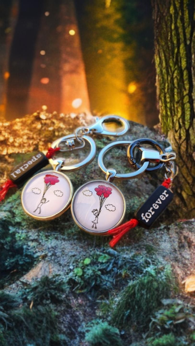 Duo de porte-clés &#039;Inseparable&#039;