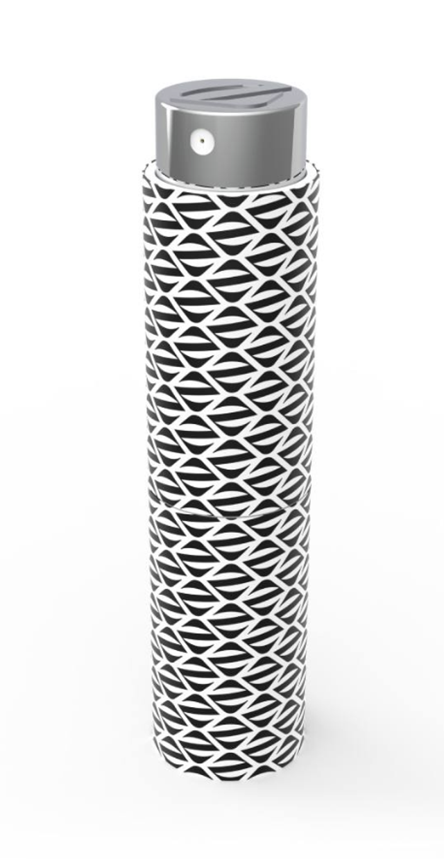 ETUI À PARFUM DE POCHE Monogram – Noir et blanc