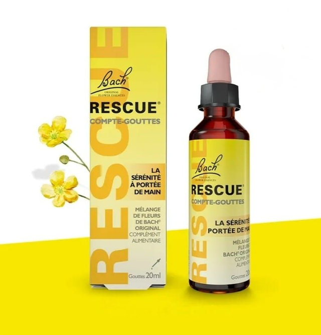 Bach Rescue remedy for humans