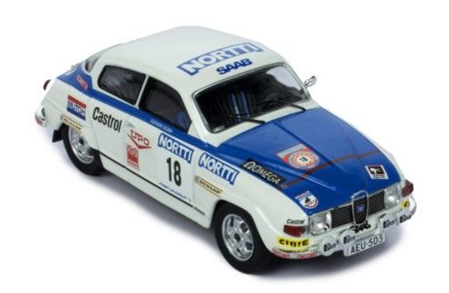 Saab 96 V4 Rally #18 (1976) IXO Models 1:43