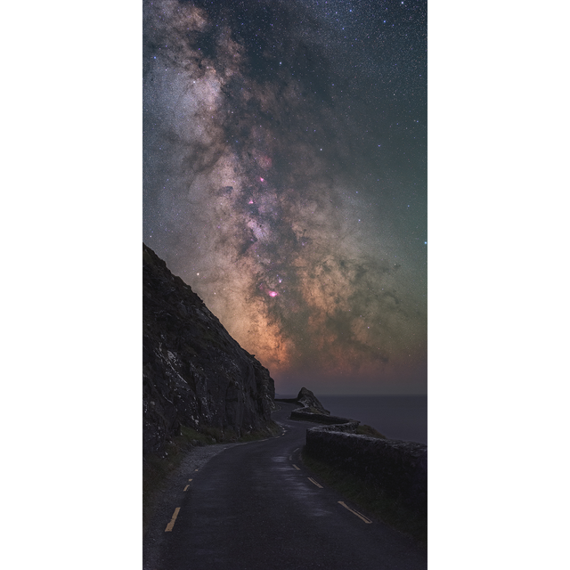 Slead Head with Milky Way