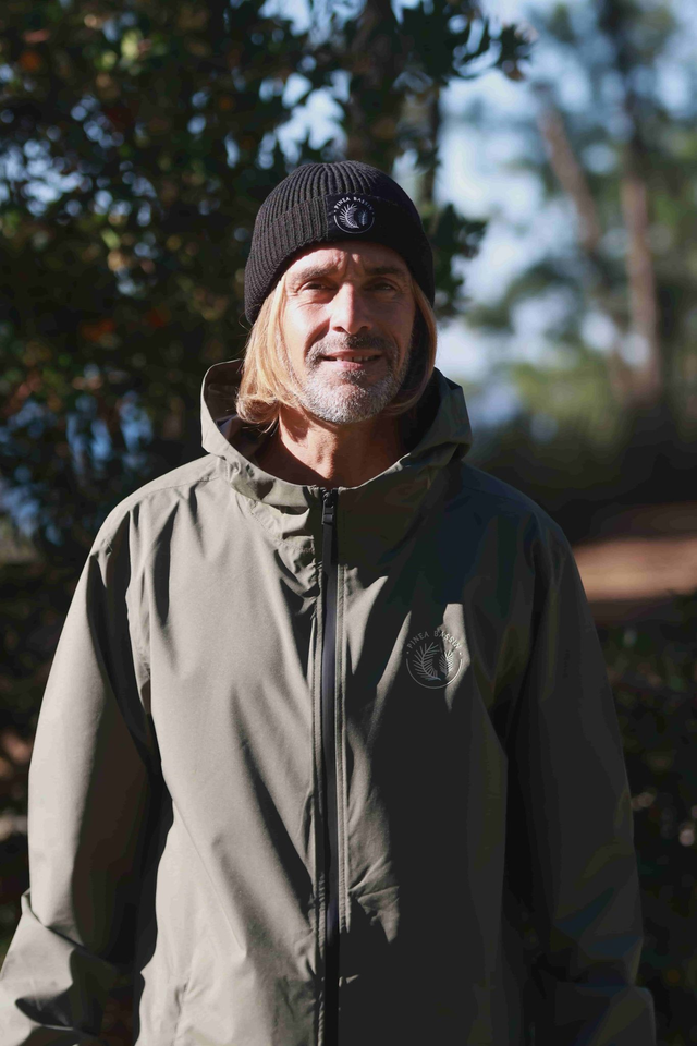  BONNET EN MAILLE RECYCLÉE NOIR