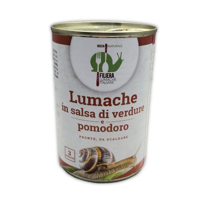 LUMACHE IN SALSA DI VERDURE E POMODORO - 420 grammi 