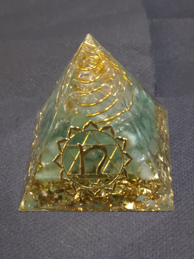 Orgonite d'Aventurine 6 cm chakra