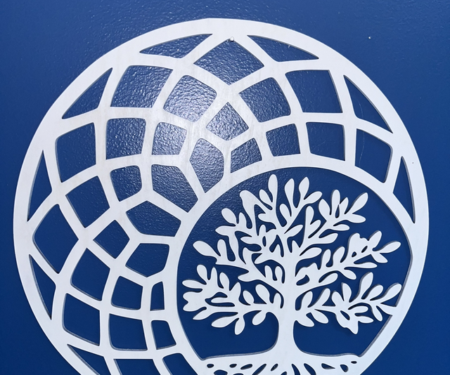 L’arbre moderne 30cm blanc 