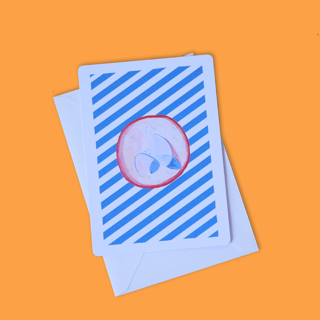 Carte postale 10x15 :: Tarte au citron