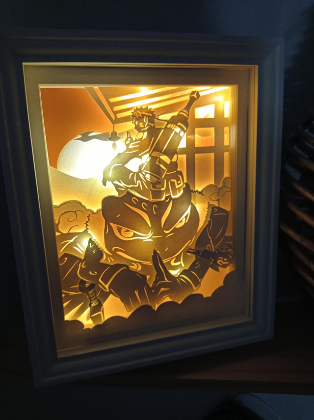 Boîte à lumière "Naruto"