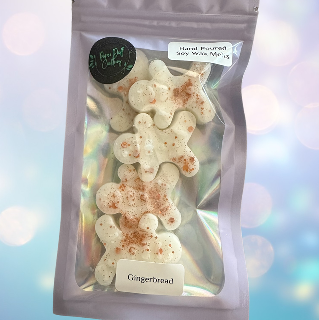 Soy Wax Melts - Gingerbread Men 