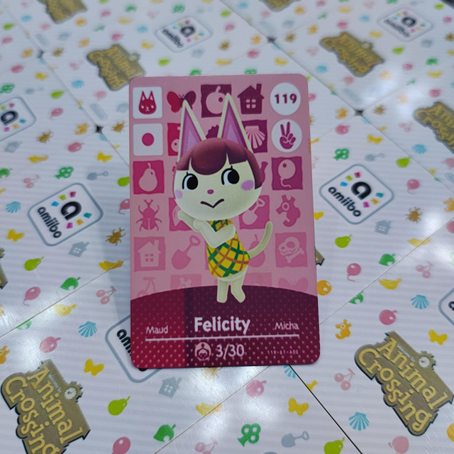 Tarjeta Amiibo Felicity / Animal Crossing 119
