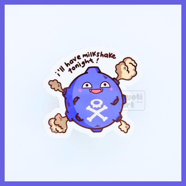 I'll have milkshake tonight