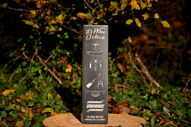 ETUI Manhattan "Wine O' Clock" 1 bouteille 