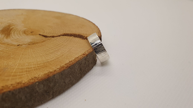 Bague "Sillage" - Argent massif