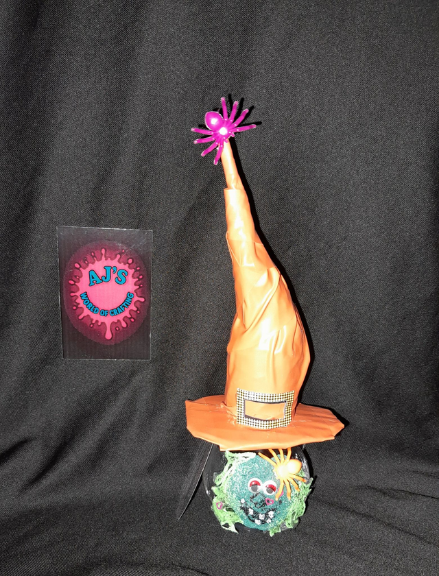 Halloween Hand Made Face &amp; Hat 50ml Re-Fill Bauble (2)