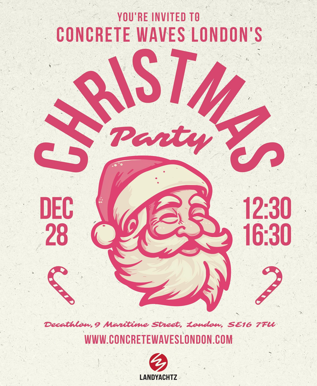 Concrete Waves Christmas Party