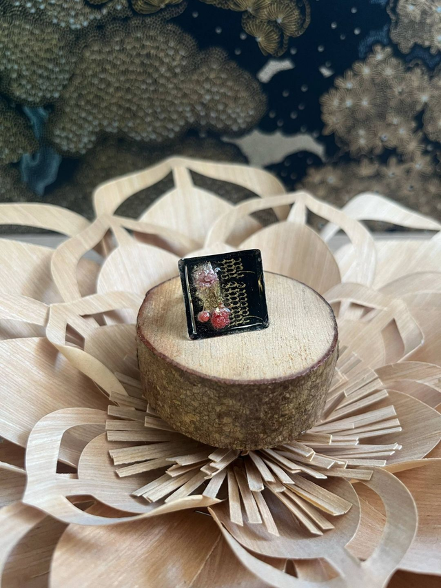 Nature rose poudre or