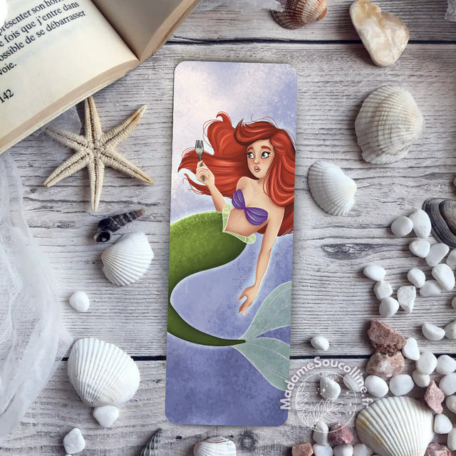 Ariel et son zirgouflex - Marque-page