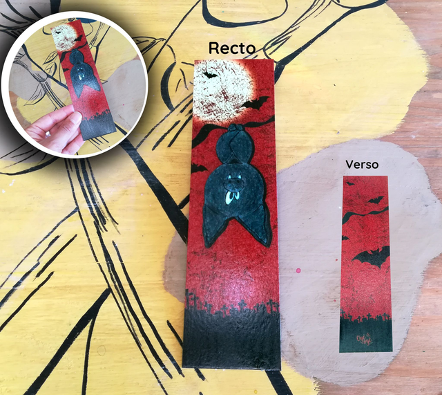 Marque page Barko, la chauve-souris