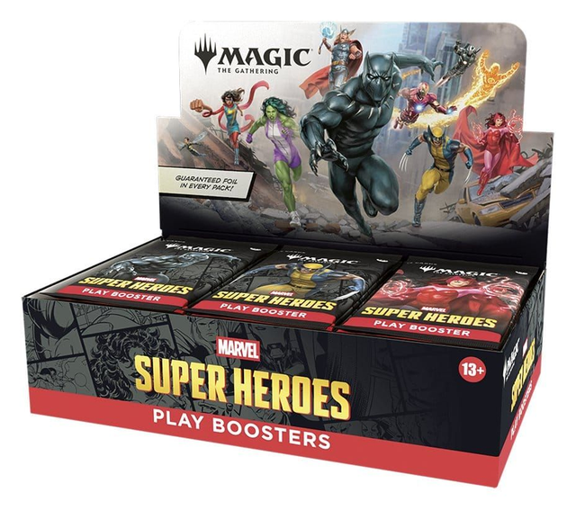 Magic the Gathering Marvel Super Heroes Play Booster Pack english