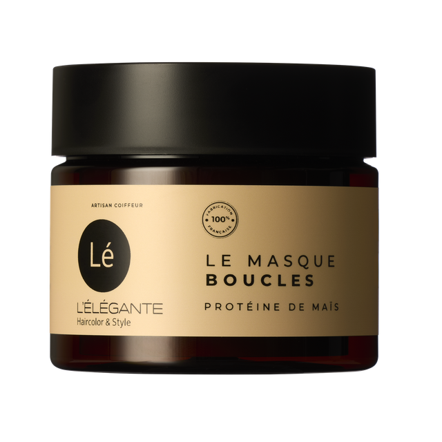 Masque cheveux bouclés 