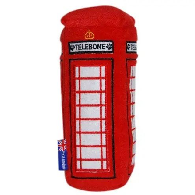Pet London - British Telephone Box Plush Toy