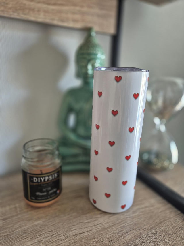 Tumbler &quot;Mini coeur&quot;