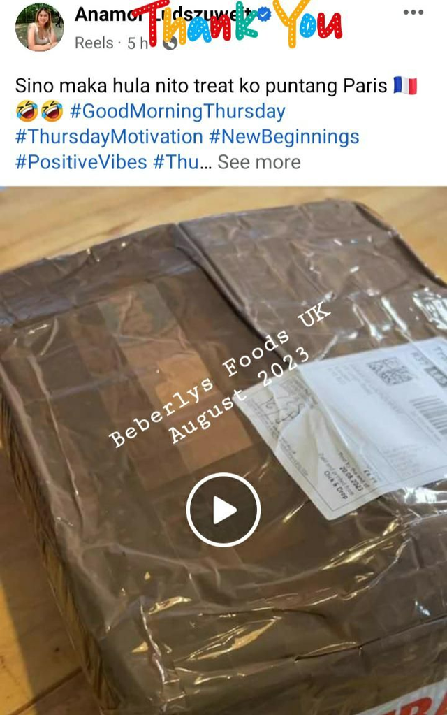 From Customer: Anamor L( England August 2023)