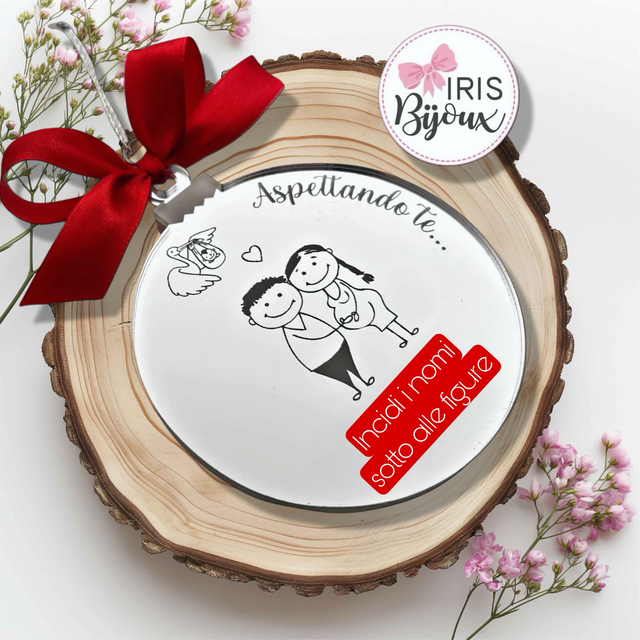 Decorazione natalizia Aspettando Te