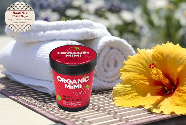 Organic Mimi " Gommage corporel Amande &amp; fraise "