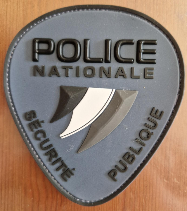 Patch PN Sécurité Publique BV gris