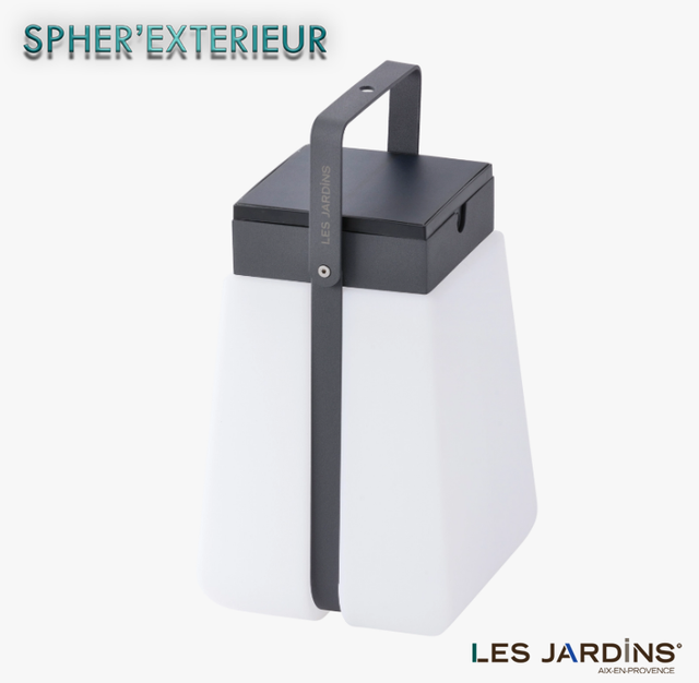 Précommande Lanterne solaire BUMP 300 Lumens Gris Espace