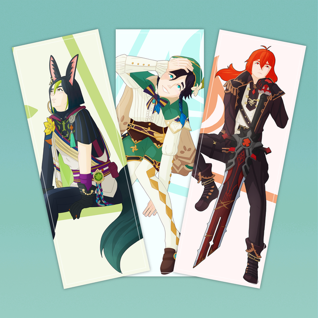 Genshin Bookmarks