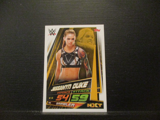 Jessamyn Duke - NXT Slam Attax Universe Original Trading Card #116