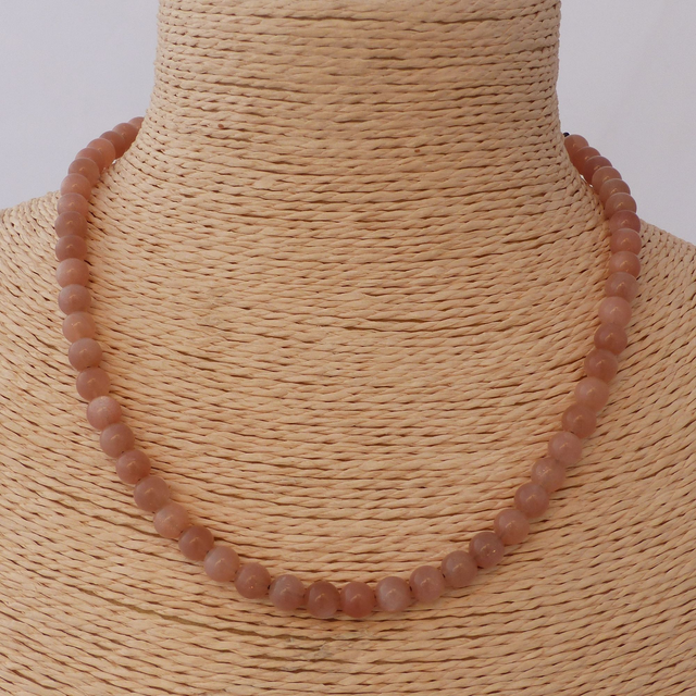 Pierre de Soleil - Collier Classique en Pierres Naturelles