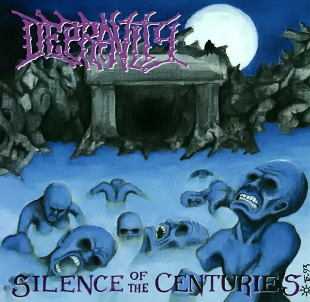 DEPRAVITY - Silence Of The Centuries - LP Bleu