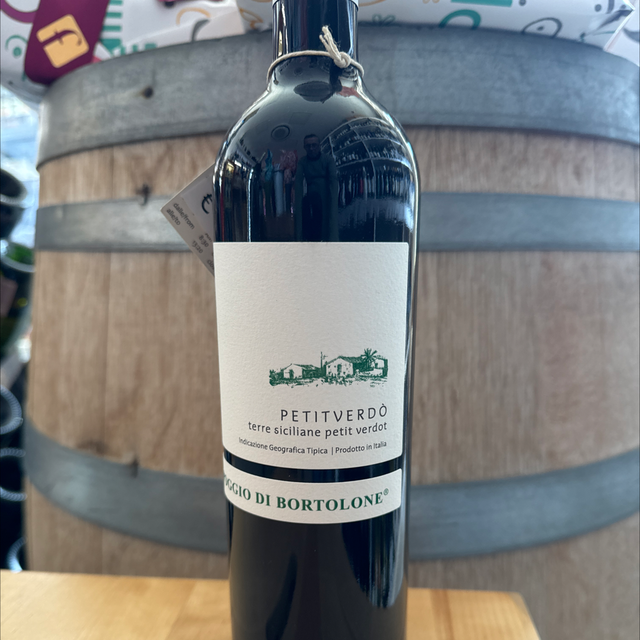 Petiverdò Poggio di Bortolone 750ml Sicilia 