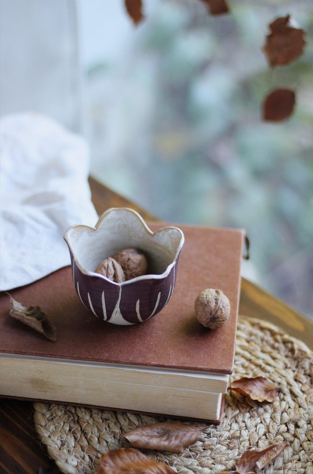 Coupelle Fleur violette