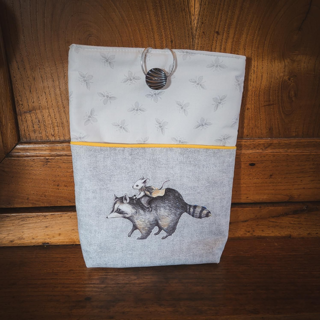 Pochette à livre "Raton" - Format roman