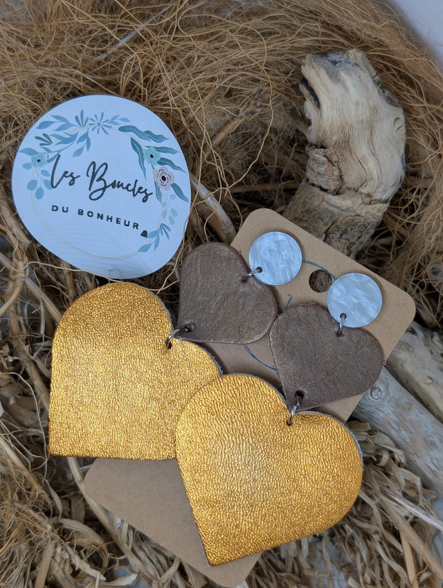 Boucles d&#039;oreilles Marie Laure ml023 bronze orange 