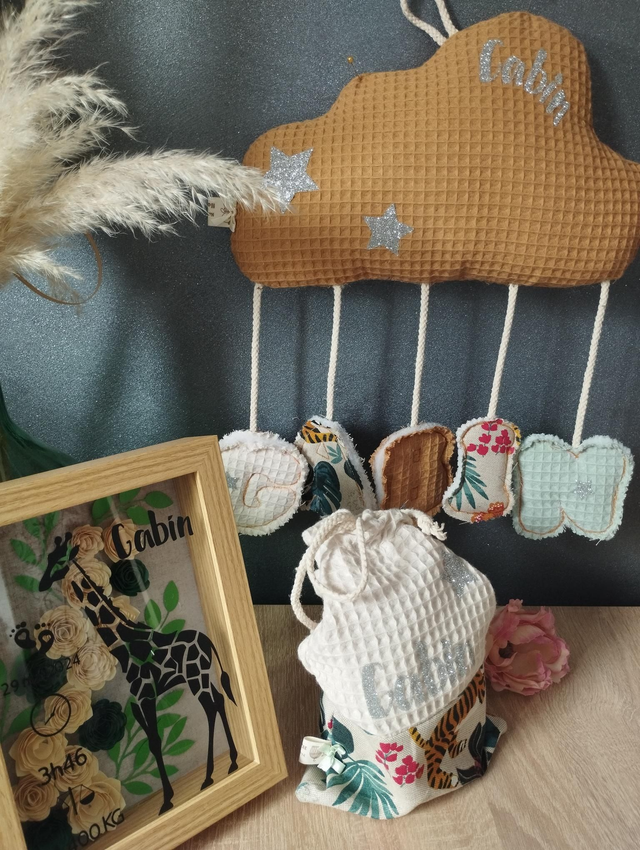 ensemble naissance à personalisé (sur commande)